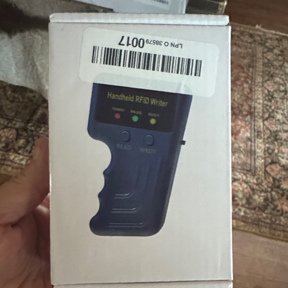 Handheld RFID Writer - Blue